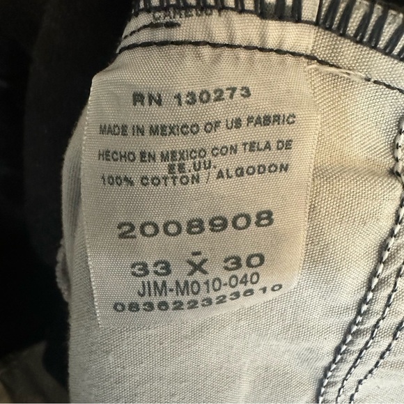 Lee Regular Fit Jeans Men’s 33x30 Black Straight Leg - Picture 13 of 16